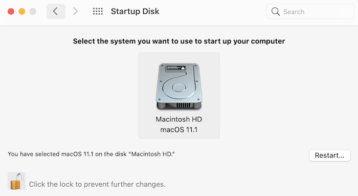 Changing your Mac&rsquo;s startup disk