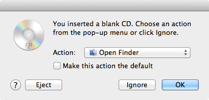 Burning data CDs and DVDs on your Mac