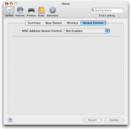 Advanced AirPort Extreme configuration