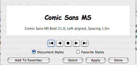 The TextEdit app on Mac