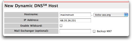 Using your Mac as a web server