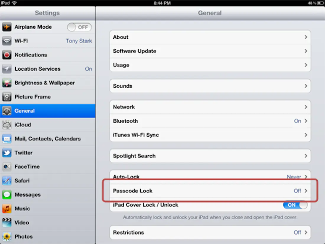 How to Password Protect Your iPad Macinstruct