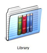 The Mac Library directory icon