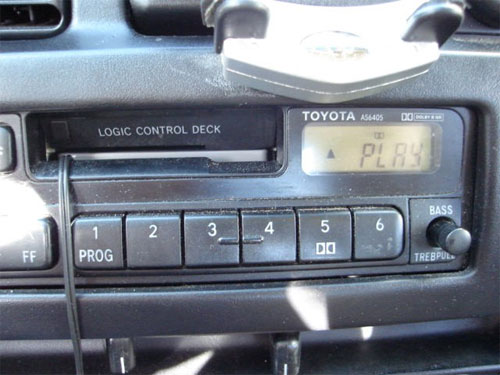 Connecting an iPod to an old car stereo