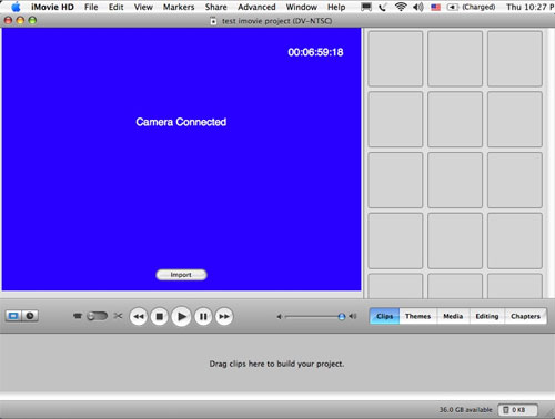 iMovie on Mac