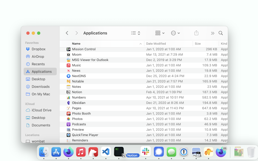 Add icon to Mac&rsquo;s dock