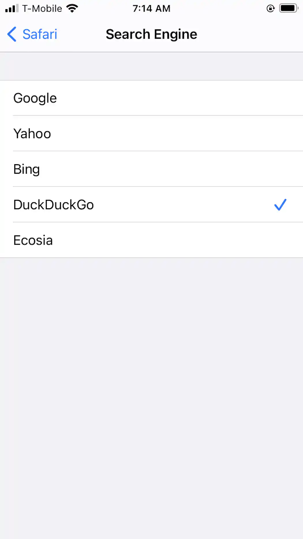How to Change the Default Search Engine on iPhone | Macinstruct