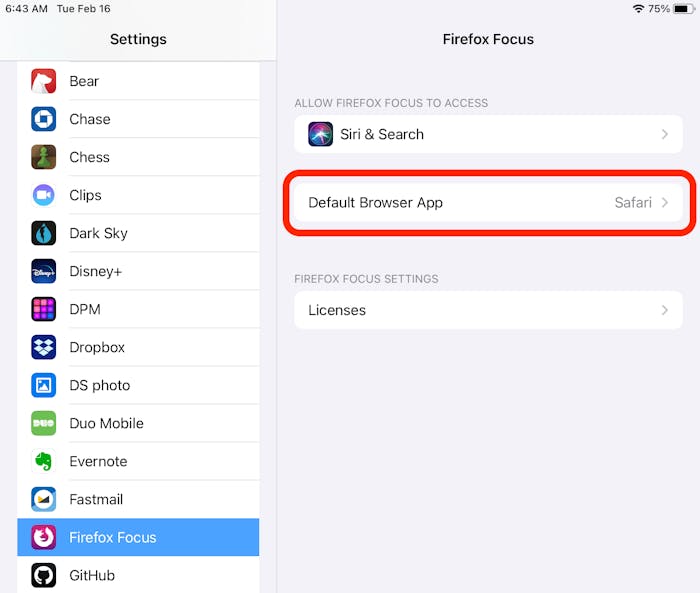 How to Change the Default  Browser on iPad Macinstruct