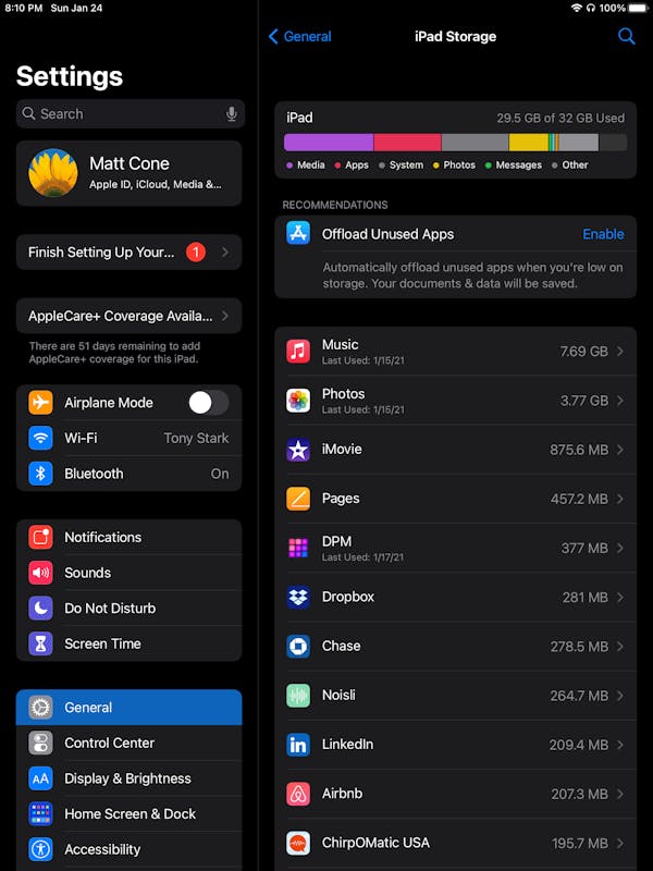 How to Check Your iPad's Storage Macinstruct