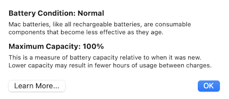 Check your MacBook&rsquo;s battery health
