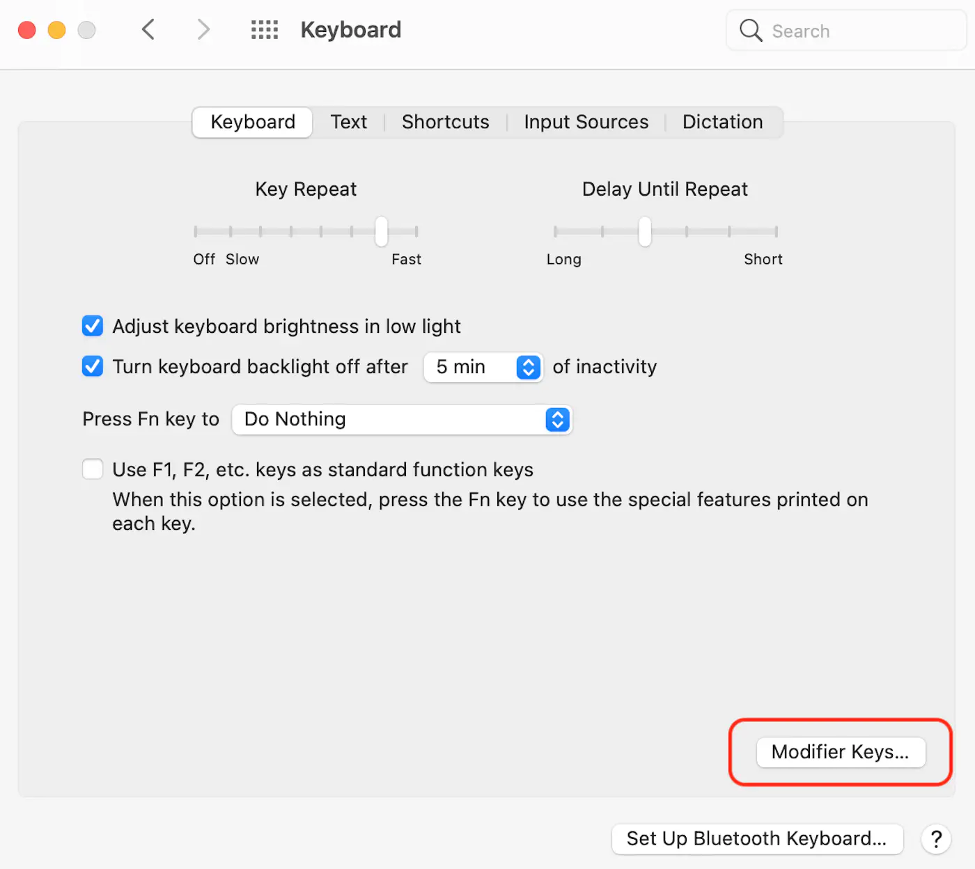 How to Switch the Control and Command Keys | Macinstruct