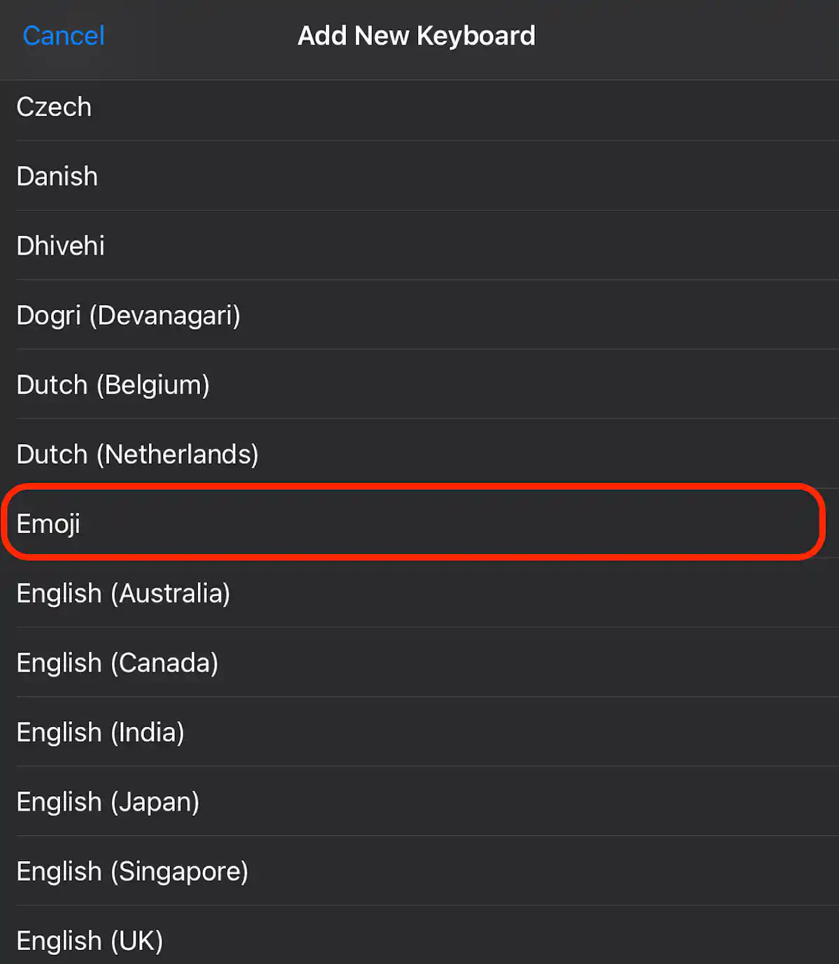 How to Add the Emoji Keyboard on the iPhone and iPad | Macinstruct