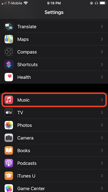 Enable lossless audio on your iPhone