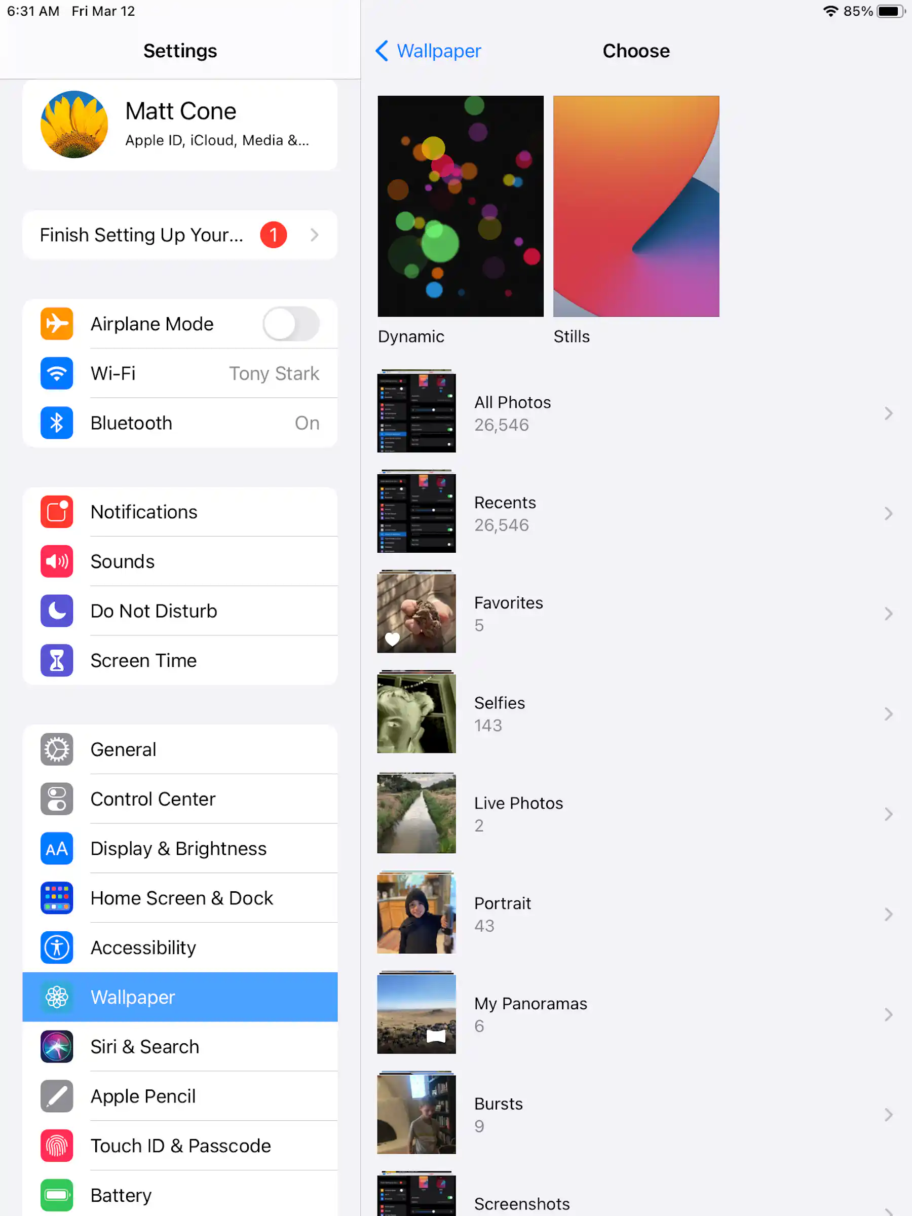 Change ipad gilsmethod brightness tap How to Change Your iPad's Wallpaper | Macinstruct