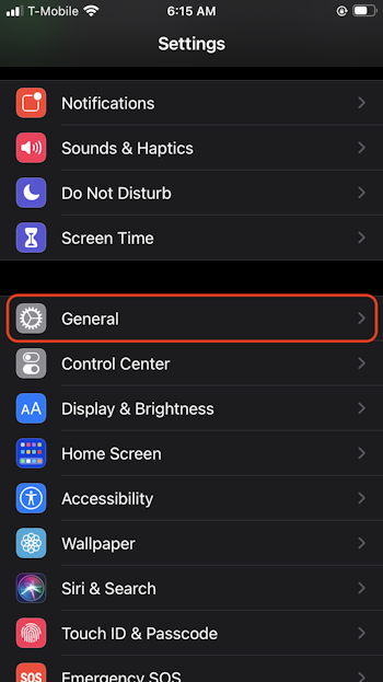 Disable automatic updates on your iPhone