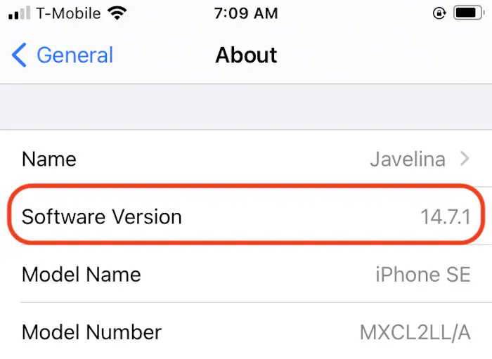 How to Check Which Version of iOS Your iPhone is Using | Macinstruct