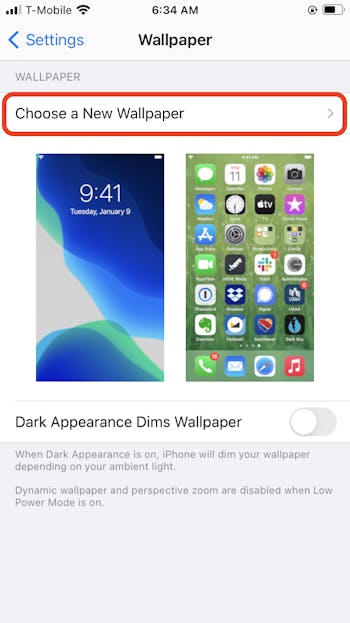 How to Change Your iPhone's Wallpaper | Macinstruct
