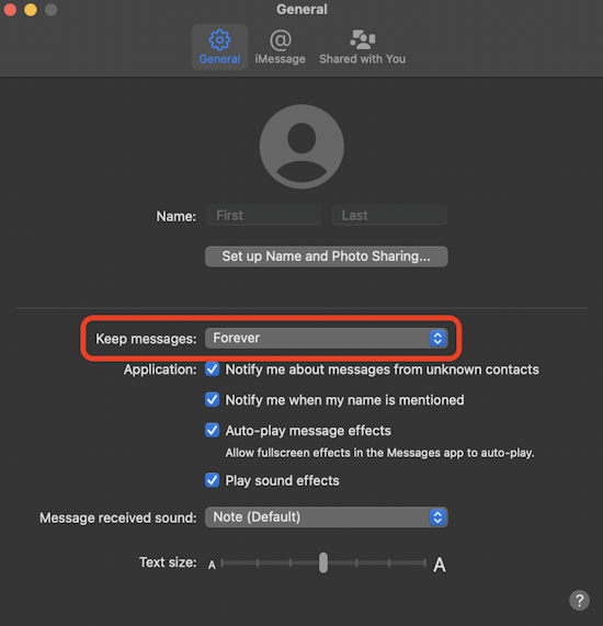 mac mail auto delete old messages