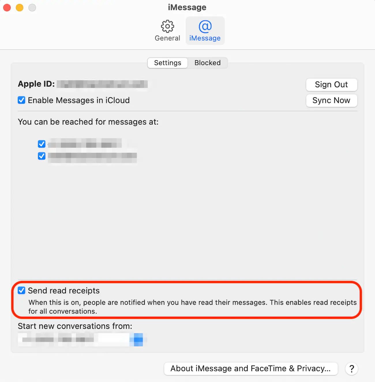 How to Turn Off Read Receipts on your Mac | Macinstruct