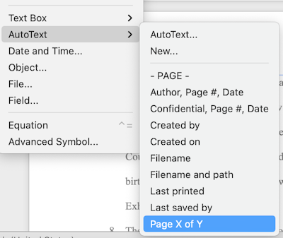 How to Add Page Numbers to a Microsoft Word Document | Macinstruct