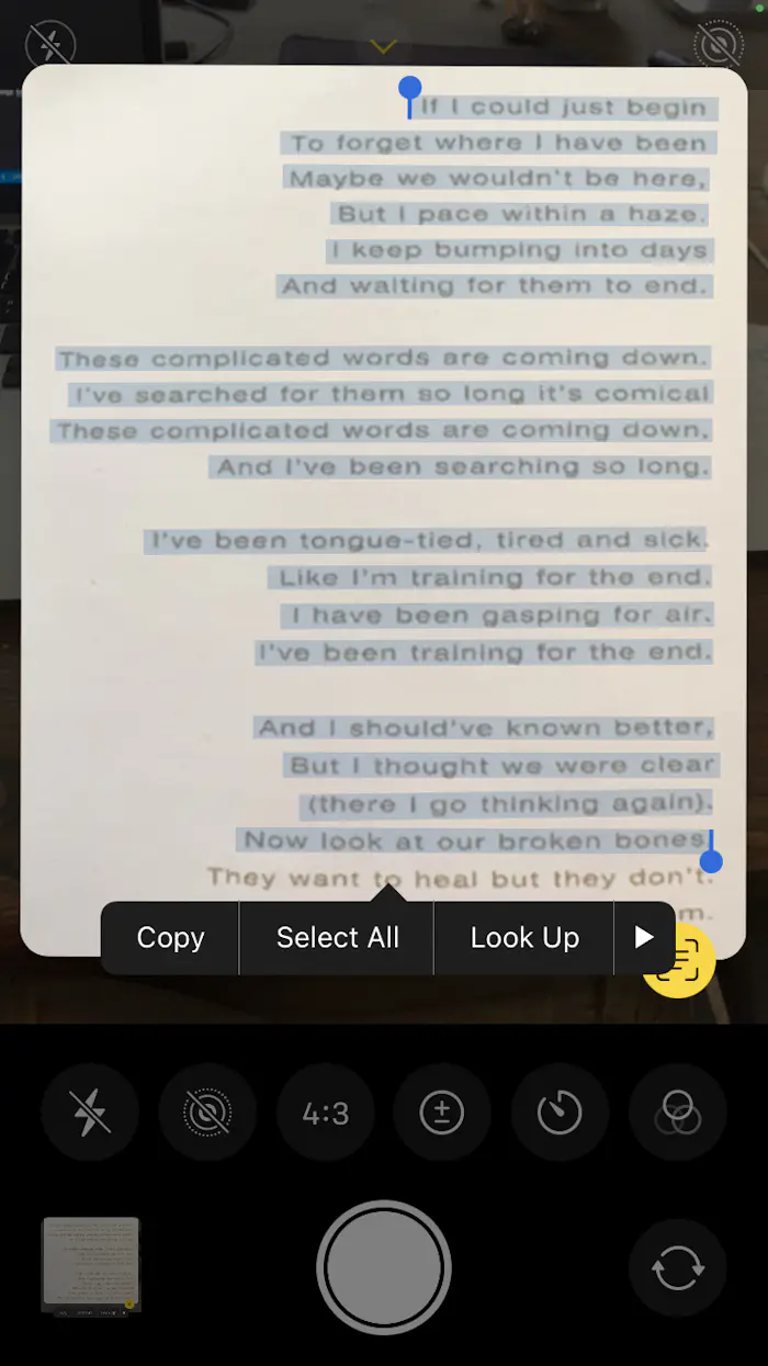 How to Scan Text Using Your iPhone's Camera | Macinstruct