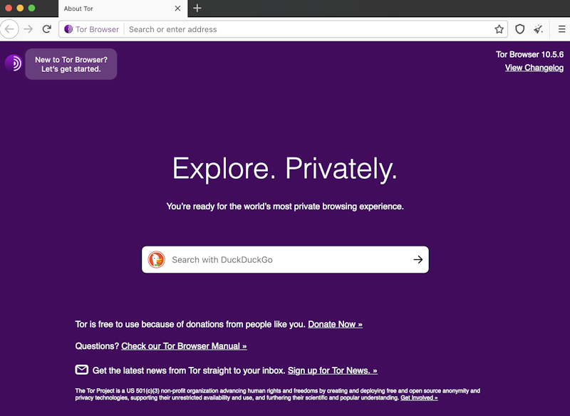 Using Tor on a Mac