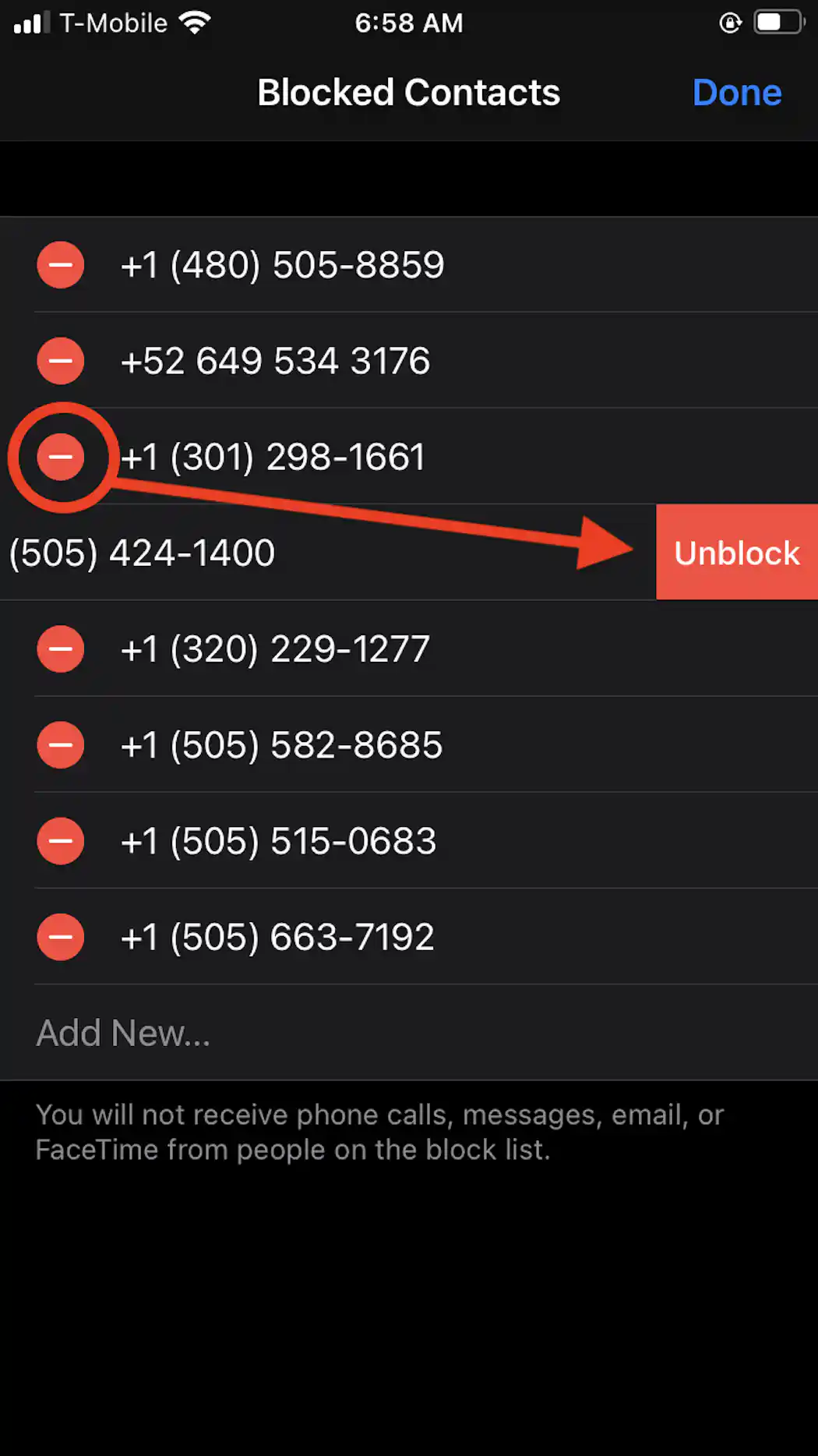 How to Unblock Phone Numbers on Your iPhone | Macinstruct