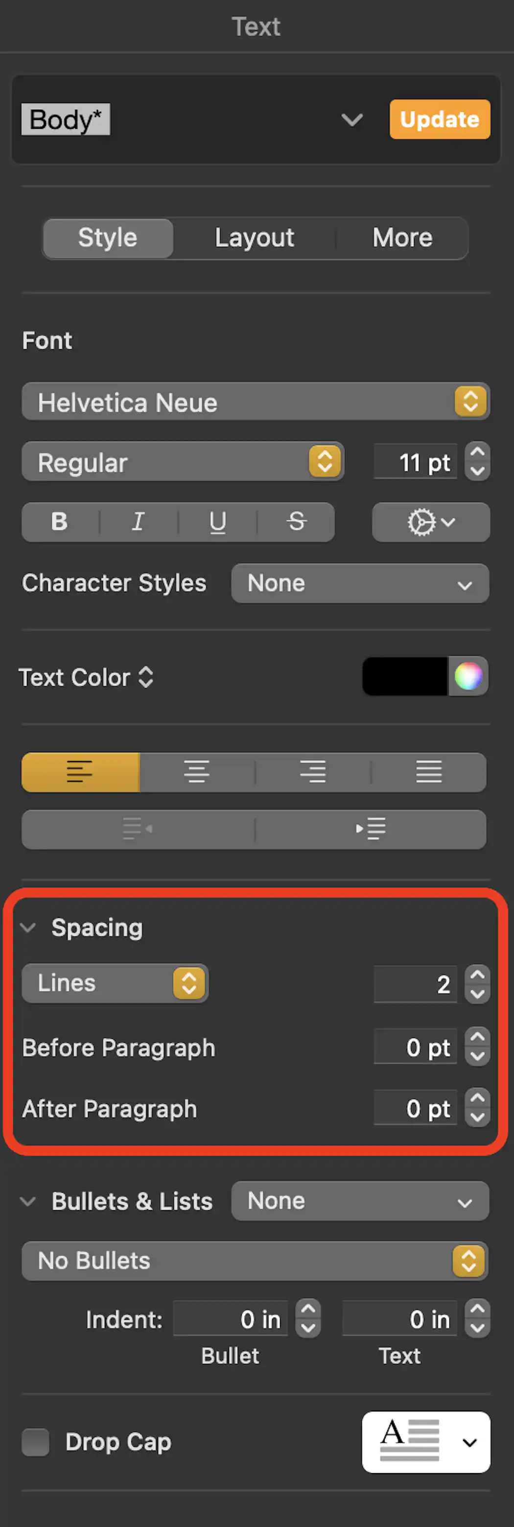 How to Double Space Apple Pages Documents | Macinstruct
