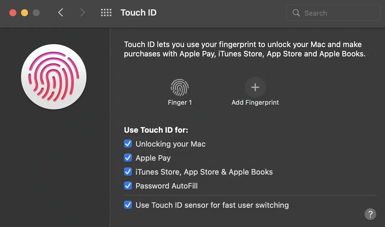 How to Enable Touch ID on Your Mac | Macinstruct