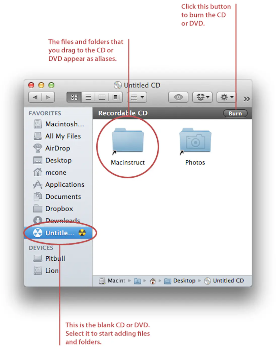 How to Burn a Data CD or DVD in Mac OS X Macinstruct