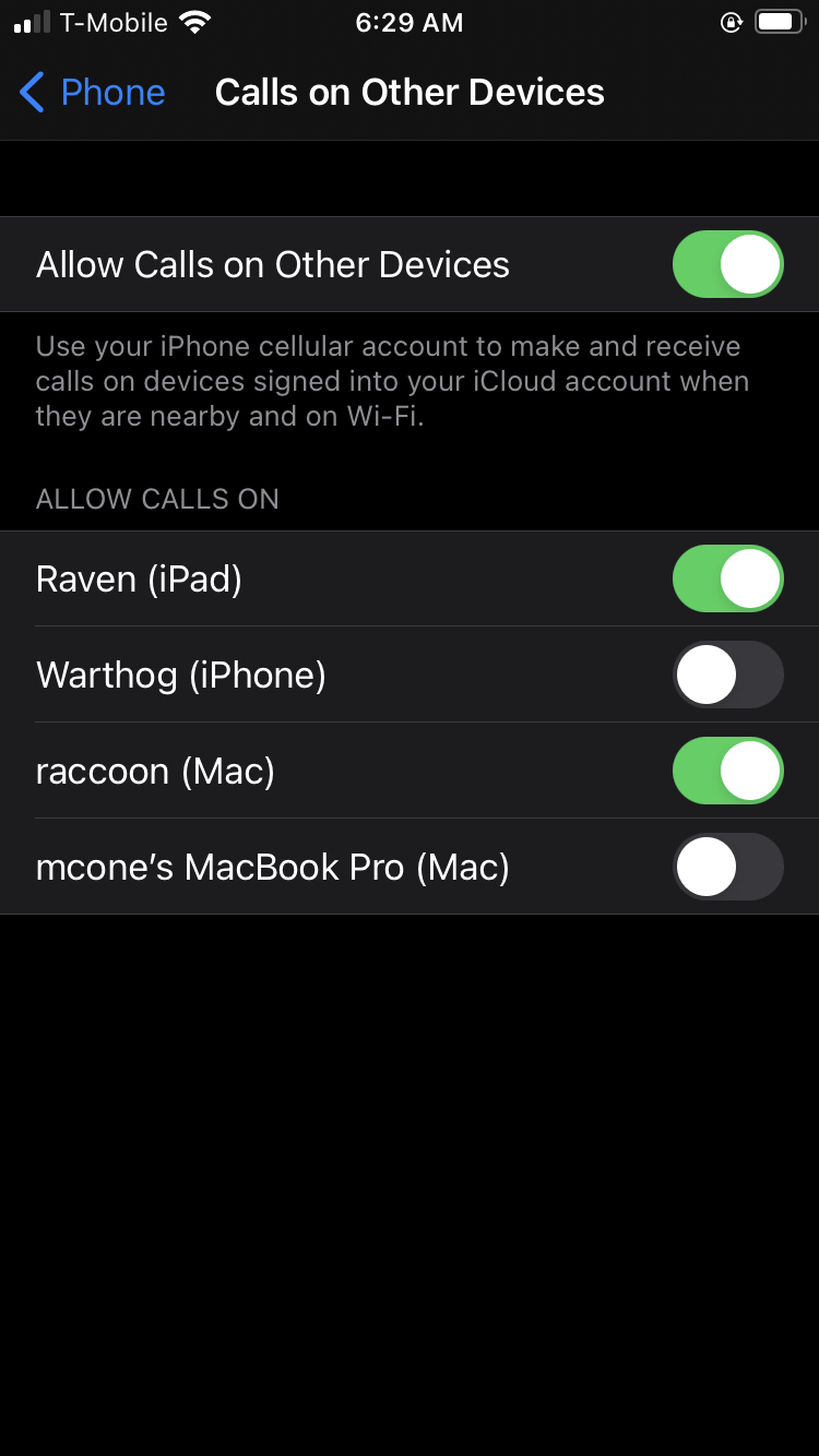 Enable calling on iPad