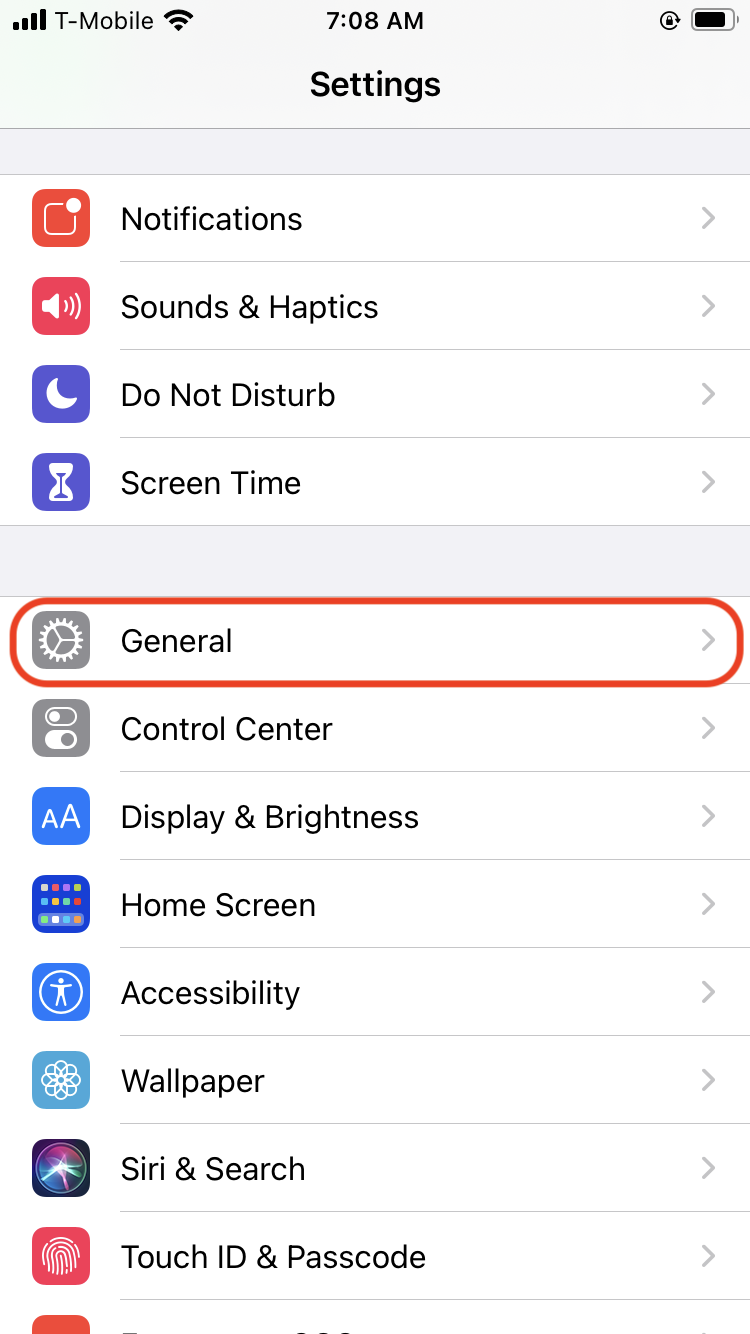 Check which version of iOS your iPhone is using
