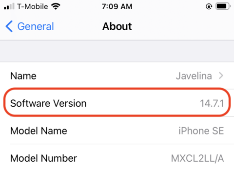 How to Check Which Version of iOS Your iPhone is Using | Macinstruct
