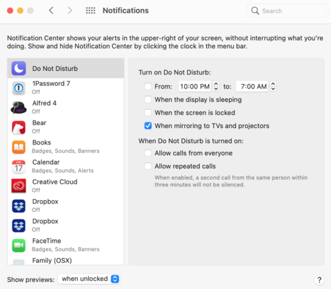 How to Turn Off Notifications on a Mac | Macinstruct