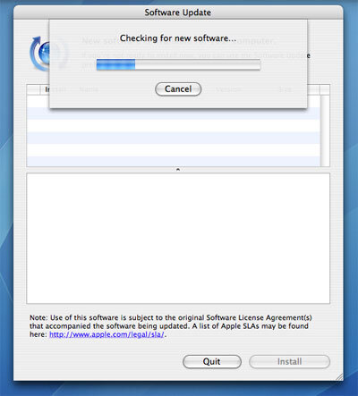 Mac software update
