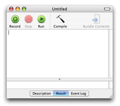 AppleScript Editor on Mac