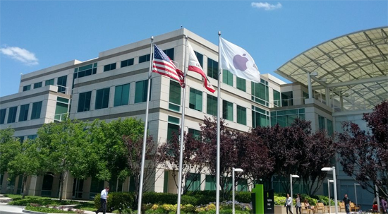 Photo of Apple&rsquo;s campus