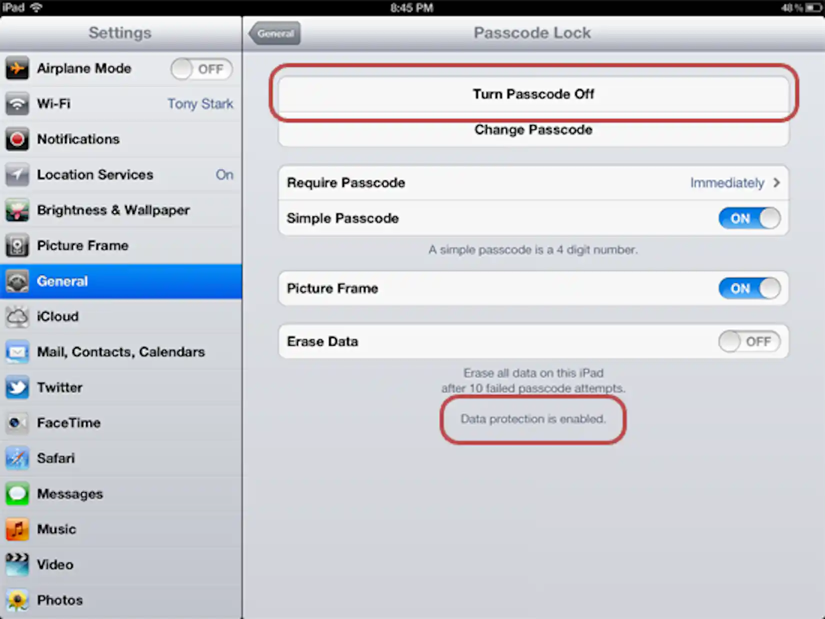 How to Password Protect Your iPad Macinstruct