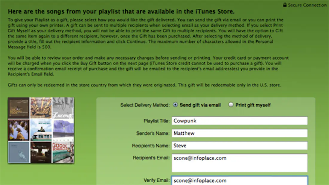 How to Gift an iTunes Playlist Macinstruct