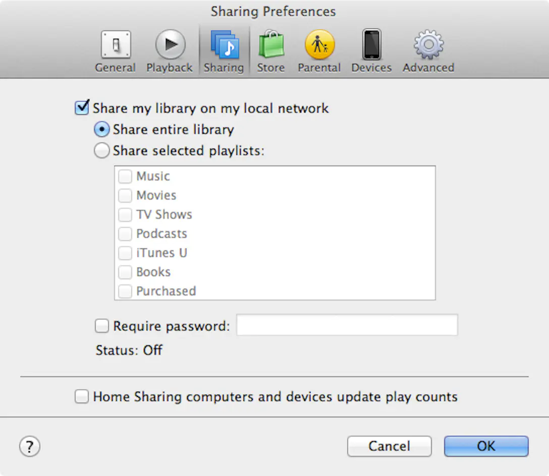 How To Share Your ITunes Library Macinstruct how-to-share-your-itunes-library-macinstruct