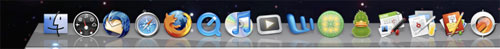 Dock in Mac OS X Leopard