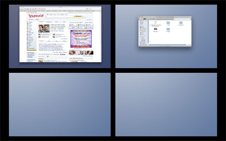 Spaces in Mac OS X Leopard