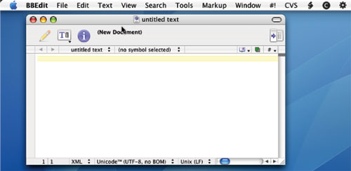 BBEdit on Mac