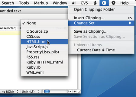 BBEdit on Mac