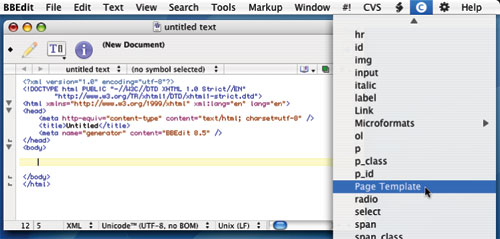 BBEdit on Mac