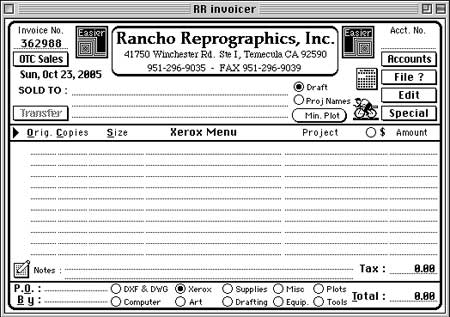 Hypercard stack