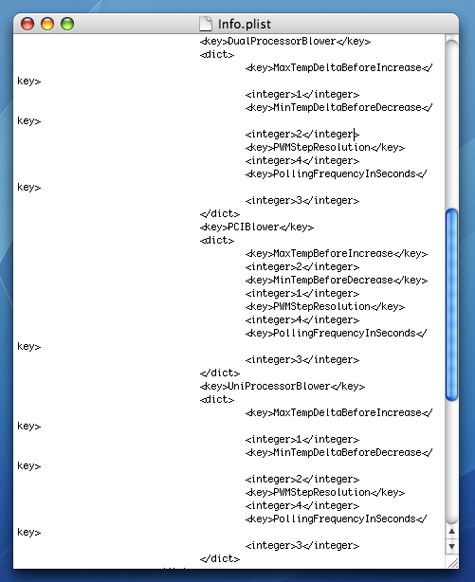 Viewing a plist on a Mac