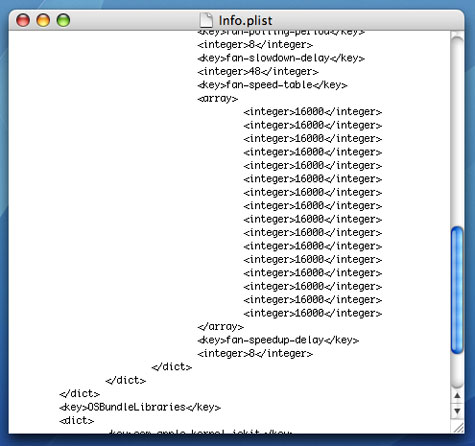 Viewing a plist on a Mac