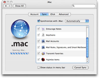 .Mac preferences