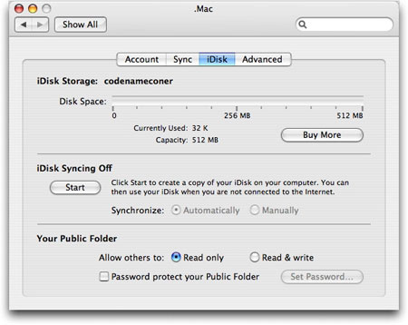 .Mac preferences